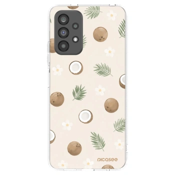 Picasee διαφανής θήκη σιλικόνης Samsung Galaxy A73 5G - Coconut Breeze