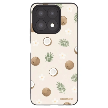 Picasee Μαύρη θήκη σιλικόνης για Honor X8a - Coconut Breeze