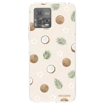 Picasee διαφανής θήκη σιλικόνης Motorola Moto G72 - Coconut Breeze
