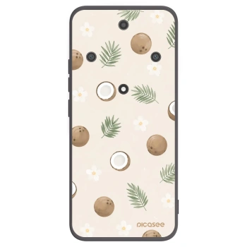 Picasee Μαύρη θήκη σιλικόνης για Honor Magic5 Lite 5G - Coconut Breeze