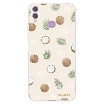 Picasee διαφανής θήκη σιλικόνης Honor 8X - Coconut Breeze