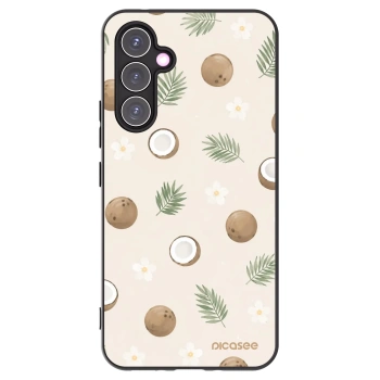 Picasee Μαύρη θήκη σιλικόνης για Samsung Galaxy A54 5G A546B - Coconut Breeze