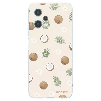 Picasee διαφανής θήκη σιλικόνης Xiaomi Redmi Note 12 5G - Coconut Breeze