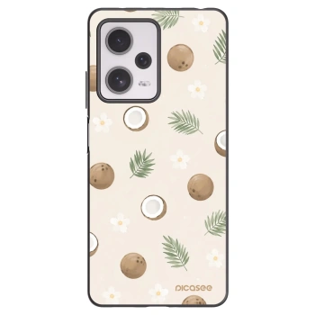 Picasee Μαύρη θήκη σιλικόνης για Xiaomi Redmi Note 12 Pro+ 5G - Coconut Breeze