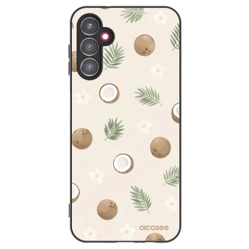 Picasee Μαύρη θήκη σιλικόνης για Samsung Galaxy A14 4G A145R - Coconut Breeze