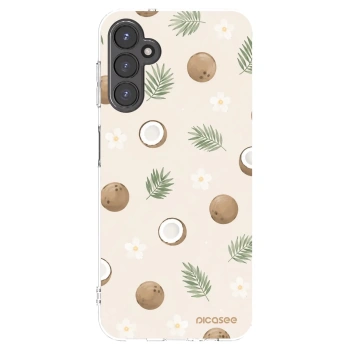 Picasee διαφανής θήκη σιλικόνης Samsung Galaxy A14 5G A146P - Coconut Breeze