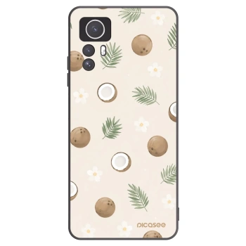 Picasee Μαύρη θήκη σιλικόνης για Xiaomi Redmi Note 12S - Coconut Breeze