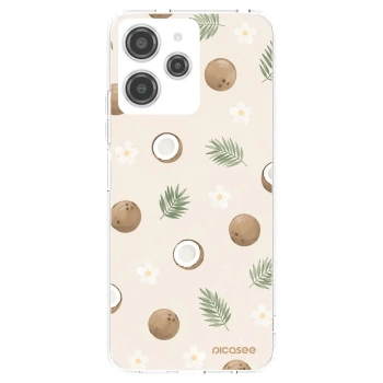 Picasee διαφανής θήκη σιλικόνης Xiaomi Redmi 12 4G - Coconut Breeze