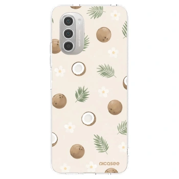 Picasee διαφανής θήκη σιλικόνης Motorola Moto G51 - Coconut Breeze