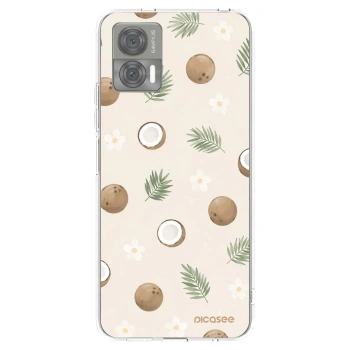 Picasee διαφανής θήκη σιλικόνης Motorola Edge 30 Neo - Coconut Breeze
