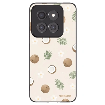 Picasee Μαύρη θήκη σιλικόνης για Xiaomi 14 Pro - Coconut Breeze