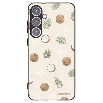 Picasee Μαύρη θήκη σιλικόνης για Samsung Galaxy S24+ S926B 5G - Coconut Breeze