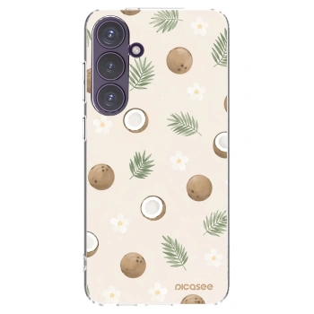 Picasee διαφανής θήκη σιλικόνης Samsung Galaxy S24+ S926B 5G - Coconut Breeze