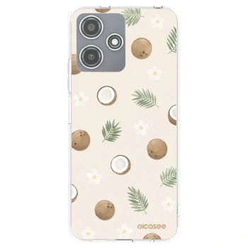 Picasee διαφανής θήκη σιλικόνης Xiaomi Redmi 12 5G - Coconut Breeze