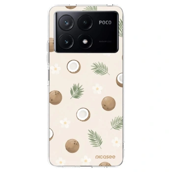 Picasee διαφανής θήκη σιλικόνης Xiaomi Poco X6 Pro - Coconut Breeze