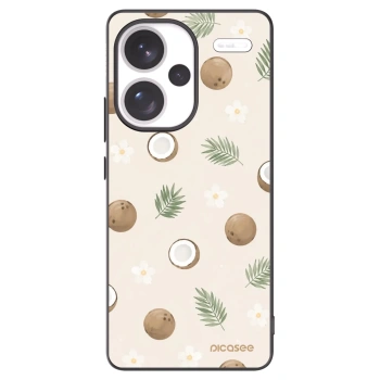 Picasee Μαύρη θήκη σιλικόνης για Xiaomi Redmi Note 13 Pro+ 5G - Coconut Breeze