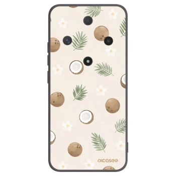 Picasee Μαύρη θήκη σιλικόνης για Honor Magic6 Lite 5G - Coconut Breeze