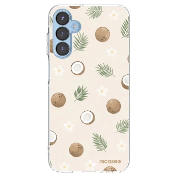 Picasee διαφανής θήκη σιλικόνης Samsung Galaxy A15 A156B 5G - Coconut Breeze