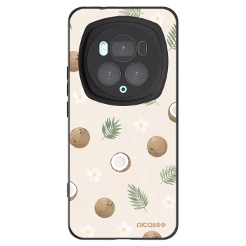 Picasee Μαύρη θήκη σιλικόνης για Honor Magic6 Pro - Coconut Breeze