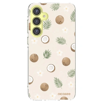Picasee διαφανής θήκη σιλικόνης Samsung Galaxy A35 5G A356B - Coconut Breeze
