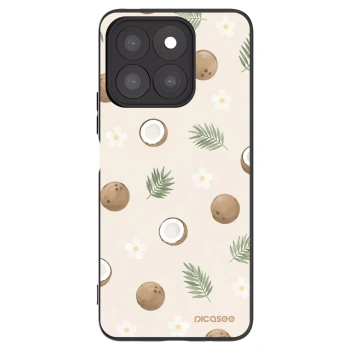 Picasee Μαύρη θήκη σιλικόνης για Honor X8b - Coconut Breeze