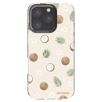Picasee διαφανής θήκη σιλικόνης Apple iPhone 16 Pro - Coconut Breeze