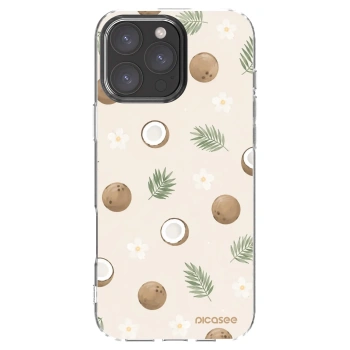 Picasee διαφανής θήκη σιλικόνης Apple iPhone 16 Pro Max - Coconut Breeze