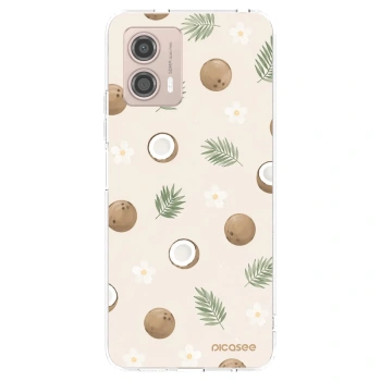 Picasee διαφανής θήκη σιλικόνης Motorola Moto G53 5G - Coconut Breeze