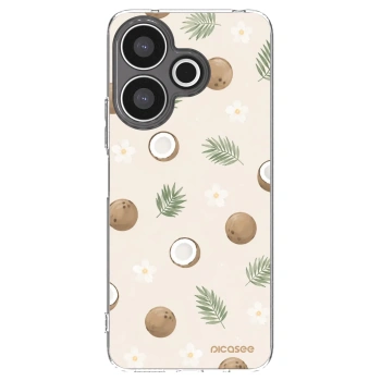 Picasee διαφανής θήκη σιλικόνης Xiaomi Redmi 13 4G - Coconut Breeze