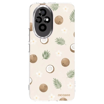 Picasee διαφανής θήκη σιλικόνης Honor 200 Pro 5G - Coconut Breeze
