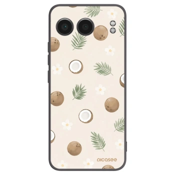Picasee Μαύρη θήκη σιλικόνης για OnePlus Nord 4 - Coconut Breeze