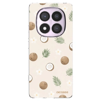 Picasee διαφανής θήκη σιλικόνης Xiaomi Redmi Note 14 Pro 5G - Coconut Breeze