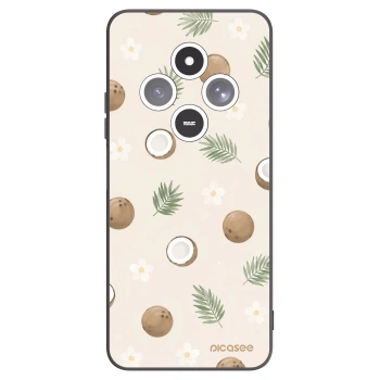 Picasee Μαύρη θήκη σιλικόνης για Xiaomi Redmi 14C - Coconut Breeze