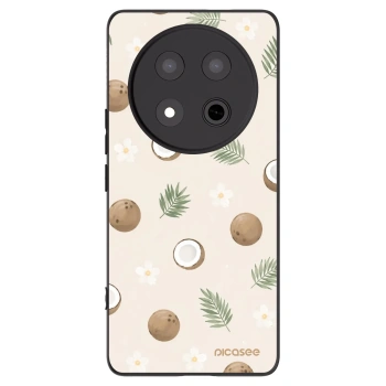 Picasee Μαύρη θήκη σιλικόνης για Honor Magic7 Lite 5G - Coconut Breeze