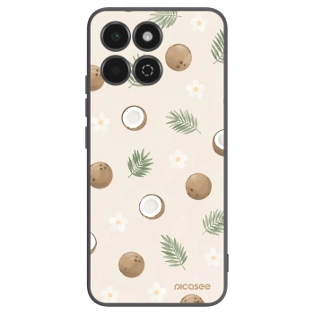 Picasee Μαύρη θήκη σιλικόνης για Honor 200 Smart 5G - Coconut Breeze