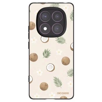 Picasee Μαύρη θήκη σιλικόνης για Xiaomi Redmi Note 14 Pro 4G - Coconut Breeze