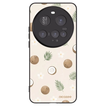 Picasee Μαύρη θήκη σιλικόνης για Xiaomi 15 Ultra - Coconut Breeze