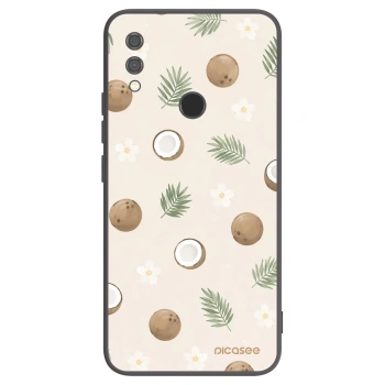 Picasee Μαύρη θήκη σιλικόνης για Xiaomi Redmi Note 7 - Coconut Breeze