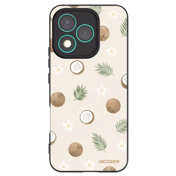 Picasee Μαύρη θήκη σιλικόνης για Honor 400 Lite 5G - Coconut Breeze