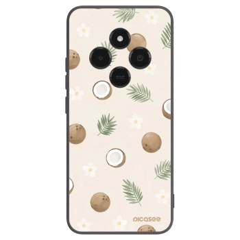 Picasee Μαύρη θήκη σιλικόνης για Xiaomi Poco C75 - Coconut Breeze