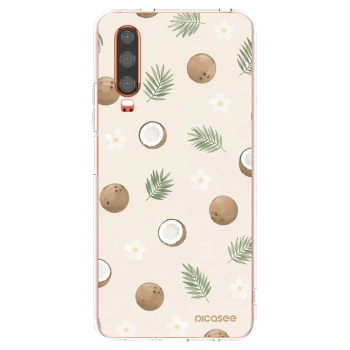 Picasee διαφανής θήκη σιλικόνης Huawei P30 - Coconut Breeze