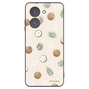 Picasee Μαύρη θήκη σιλικόνης για Xiaomi Redmi A5 - Coconut Breeze