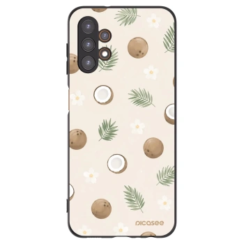 Picasee Μαύρη θήκη σιλικόνης για Samsung Galaxy A13 5G - Coconut Breeze