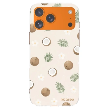 Picasee διαφανής θήκη σιλικόνης Apple iPhone 17 Pro Max - Coconut Breeze