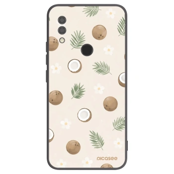 Picasee Μαύρη θήκη σιλικόνης για Xiaomi Redmi 7 - Coconut Breeze