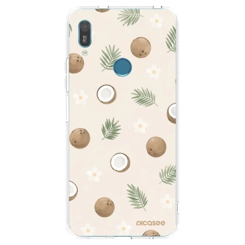 Picasee διαφανής θήκη σιλικόνης Huawei Y6 2019 - Coconut Breeze
