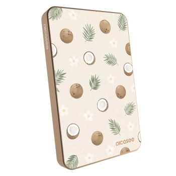Powerbank με MagSafe 5 000 mAh Χρυσαφένιος - Coconut Breeze