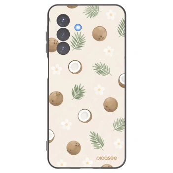 Picasee Μαύρη θήκη σιλικόνης για Samsung Galaxy A17 5G - Coconut Breeze