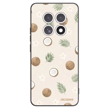 Picasee Μαύρη θήκη σιλικόνης για Xiaomi Redmi Note 15 4G - Coconut Breeze