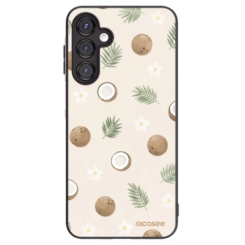 Picasee Μαύρη θήκη σιλικόνης για Samsung Galaxy A16 4G - Coconut Breeze